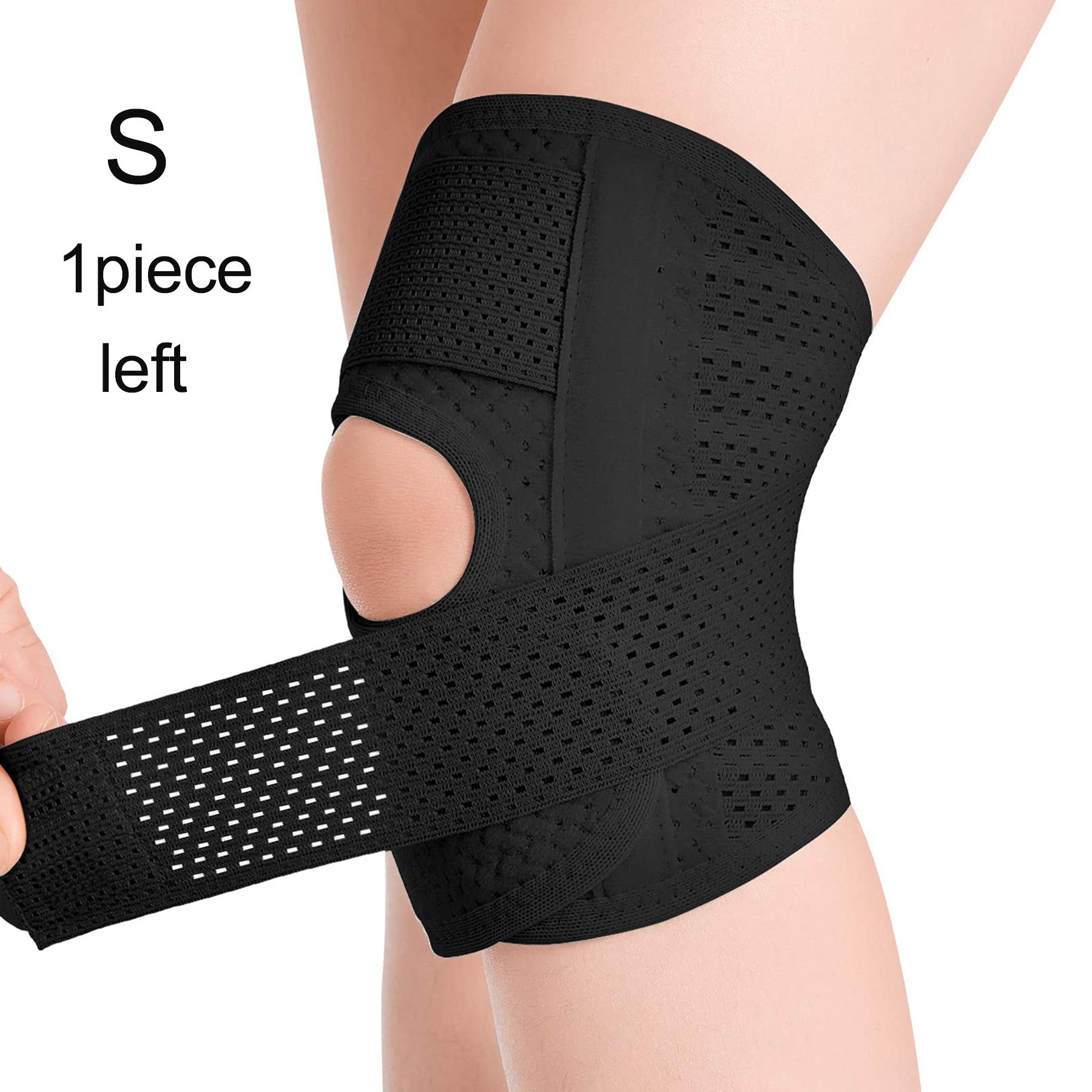 Sports protective gear for climbing and cycling, adjustable knee straps for patella and meniscus injuries, second-generation knee pads  Breathable Adjustable Knee Support Suitable for Men and Women with Sports Injuries