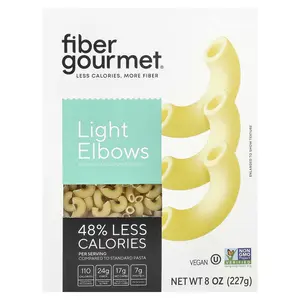 Fiber Gourmet Light Elbows, 8 oz (227 g)