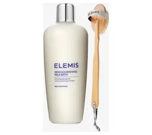 ELEMIS Body Nourishing Milk Bath & Exfoliating Brush Set