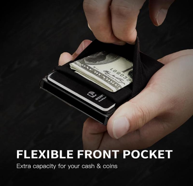 Men's Minimalist Casual Plain Slim Cardholder, Business - style Card Wallet for Men, Portable Solid Multi - card Carrier for Office & Everyday Use Compact Storage Organizer