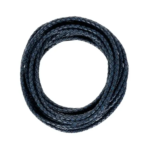 Distressed Blue Black