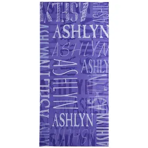Personalized Signature Style Beach Towel-Customized Towel-For the Beach Lover-For the Pool Lover v6 Available in 2 Sizes