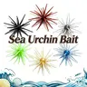 1/2/6Pcs Lifelike Simulation Sea Urchin Dice Fishing Lures, 4.33in Floating Soft Plastic Bait Fishing Tackle, Multiple Packs for Fresh/Salt Water Trout (Ideal for Sea Urchin Enthusiasts)