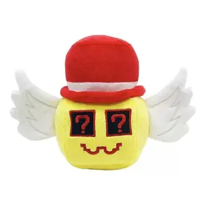 Admin Lucky Block Plush Toy Soft Stuffed Animal Ideal for Boys Girls Gamers Perfect Gift for Birthday Christmas Halloween Easter summerwins