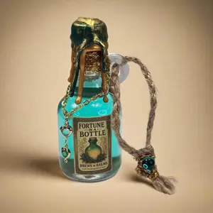 Fortune In A Bottle Potion Prop A Color Changing decorative bottle