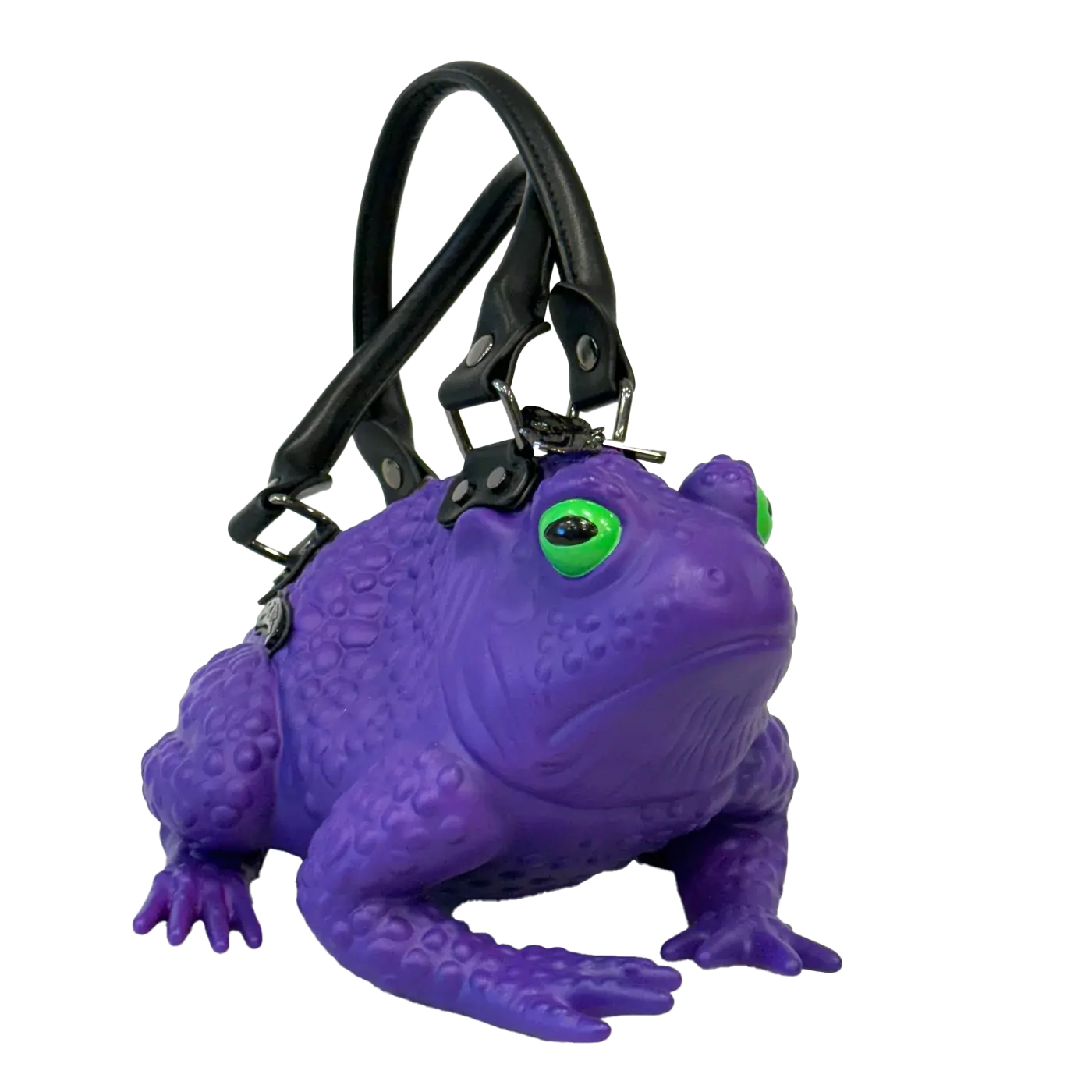 Windy Willows Dark Purple Toad Bag- Glow Eyes