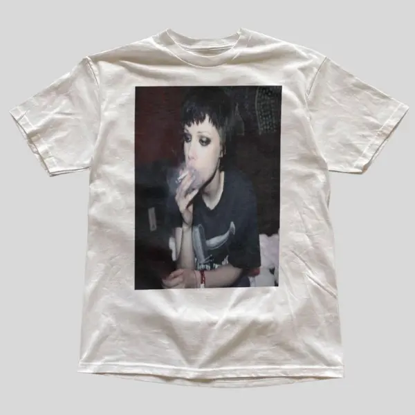 2008 Crystal Castles Alice Glass Graphic Tee, Vintage Electronic Band T-Shirt