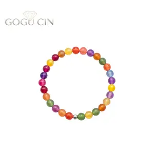 GOGU CIN Dopamine UV Color Changing Jewelry Set, Rainbow Beaded Summer Beach Collection, Sun Reactive Stainless Steel Bracelet Anklet Necklace Phone Chain, Bohemian Y2K Fashion Accessories for Women Girls Gift