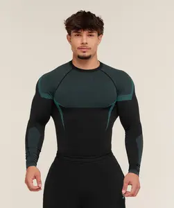 (CLEARANCE) Onyx Seamless Long Sleeved Shirt, Gym shirt, gift for him, sportswear ( with logo)
