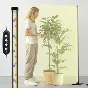Grow Lights for Indoor , 36W Vertical  Grow Lights with Auto-Timer, Full Spectrum LED Standing  Grow Light, 3 Light Modes, 6-Level Dimmable (60in)