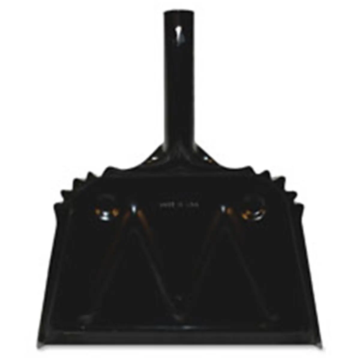 212 MAIN Genuine Joe GJO58143 20-Gauge Steel Heavy-Duty Smooth Dustpan, Hangable Home Cleaning Tool for Broom Pairing