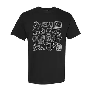 Cardiac Doodles Tee | Cardiology | Echo Tee