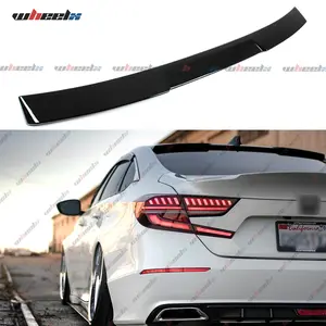 2018-2022 – Honda Accord 4-Door All Models – Gloss Black Rear Window Roof Spoiler/Wing fathersdaygift fathersdaygift