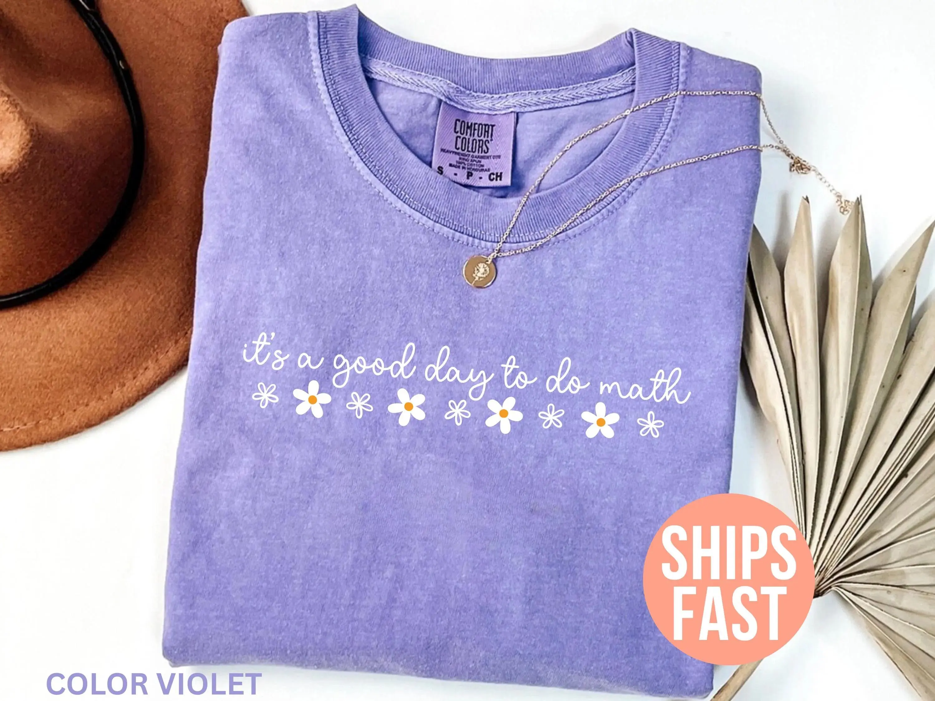 Comfort Colors® It’s a Good Day to Do Math Shirt, Math Teacher Graphic Tee, Teacher Appreciation Gift T-Shirt, Back to School Unisex Apparel