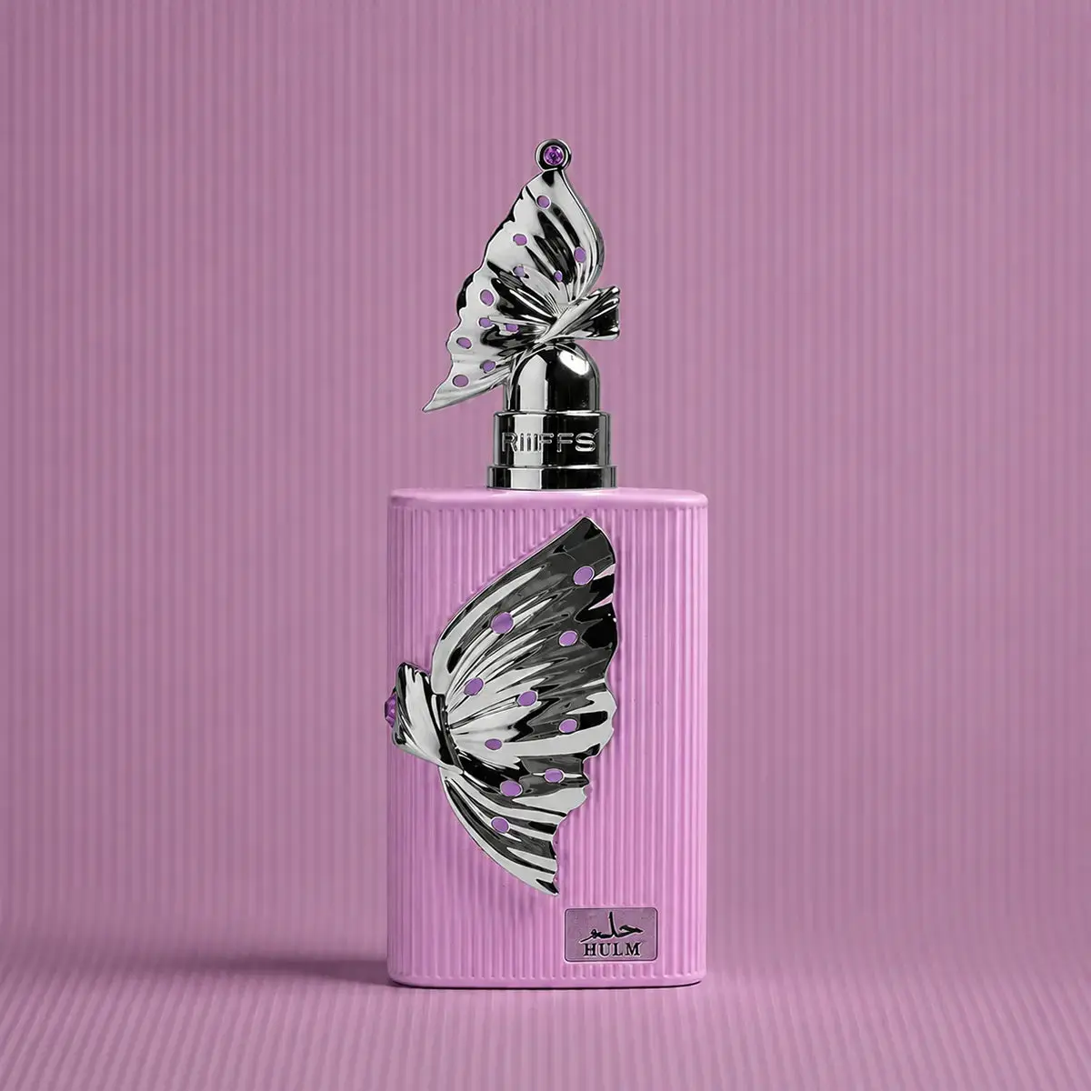 Riiffs HULM Eau De Parfum Spray | 3.4 oz (100ml) | Raspberry, Plum, Peach Nectar, Rose de Mai, Peony, Tuberose, White Musk Scent | Long Lasting Fragrance for Men and Women (Unisex)