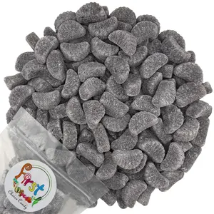 FirstChoiceCandy Purple Grape Fruit Slices Jelly Wedges Candy, Gummy and Sugar Flavored Jelly Candy, Fruit Slices Candy, Delicious Fruit Slices for Occasions