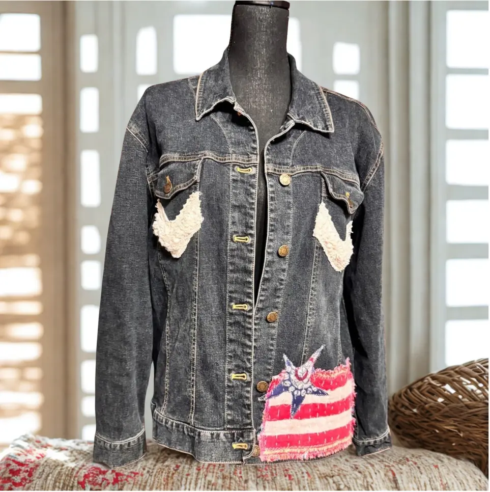 Upcycled Denim Jacket