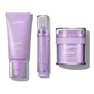 Major Fade Solution System -  Full Skincare Routine to Brighten and Fade Dark Spots, Hyperpigmentation, and Discoloration. Key benefits: Fades Dark Spots, Brightening, Moisturizing, Hydrating Moisturizer Serum Hydrate Moisture Arbutin Kojic Kojic Acid