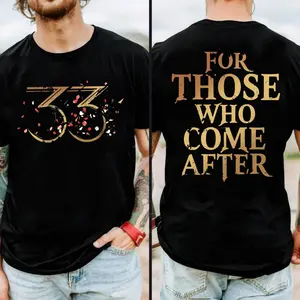 Clair Obscur Expedition 33 T-Shirt – Distressed Gold “33” & Red Petal Gamer Tee, Perfect Gift for Game Fans, For Those Who Come After Shirt