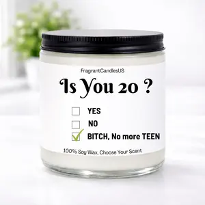 Birthday gifts, 20th Birthday gifts, best friend birthday gifts, Birthday Gifts for Sister, 21st birthday gift for best friend, gift, scented soy candles, 20th birthday gifts funny birthday, Funny Bestie gifts,  Fragrance, Home decor, Lavender candle