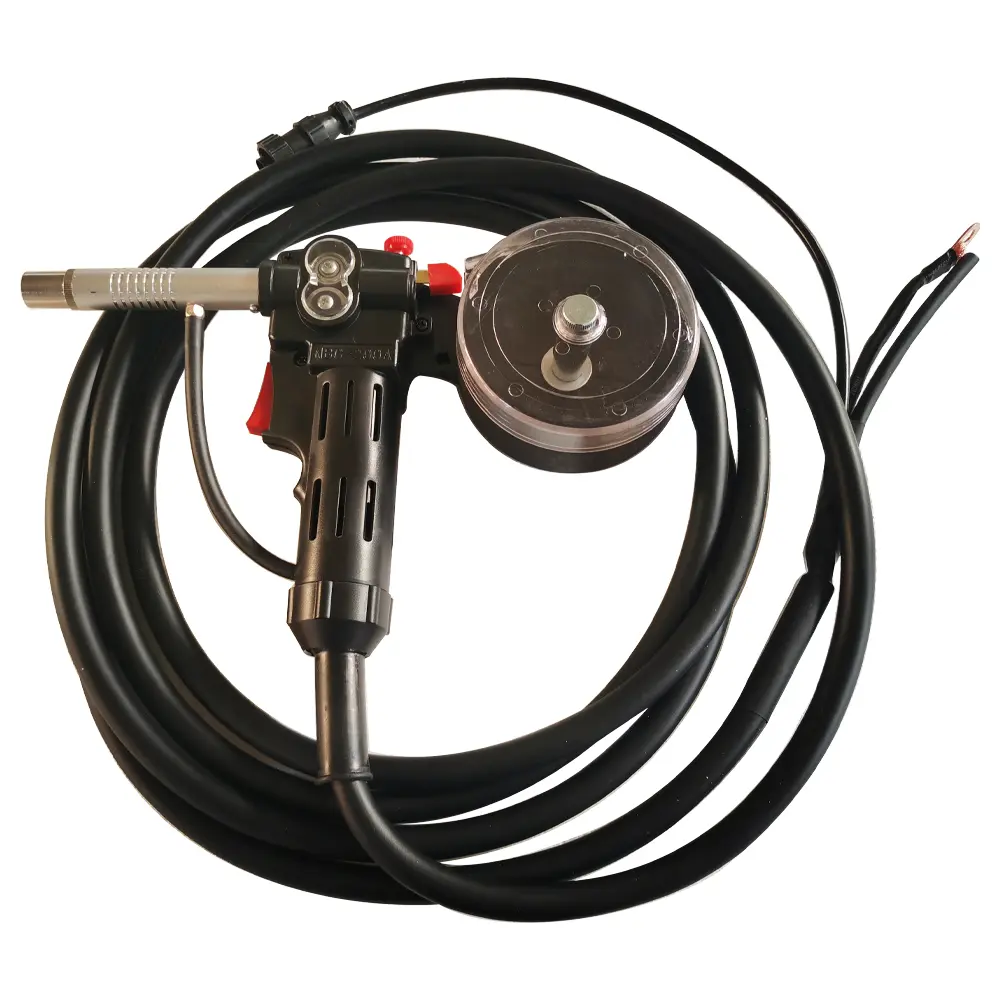 Yokoma Aluminum Spool Gun with a 16.4-foot cable Aluminum Welding Gun with 10pcs 0.031in Contact Tips welding equipment