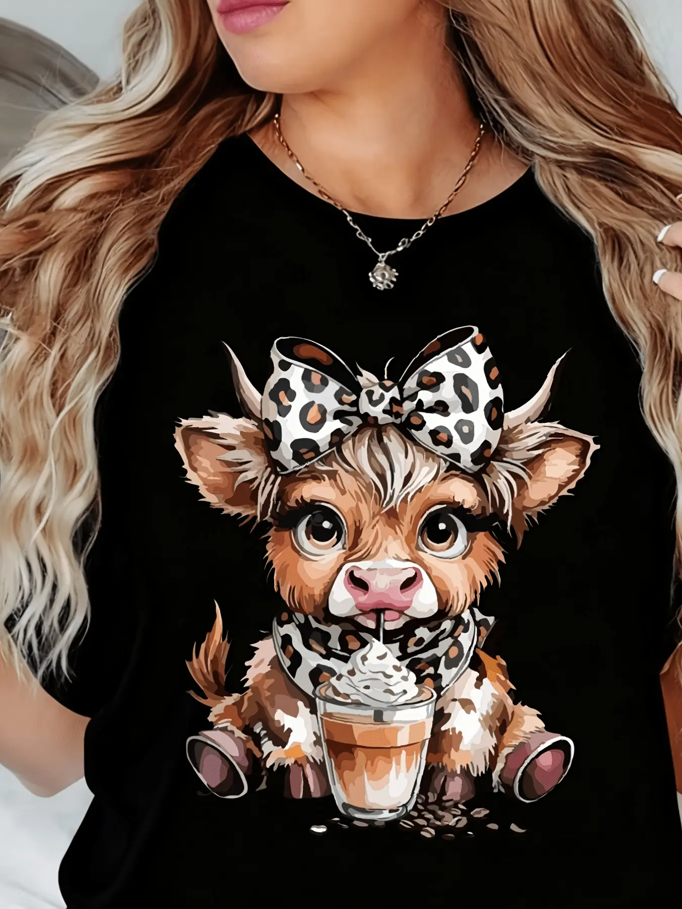 WoWomen' S Casual Print Crew Neck T Shirt Meme Shi