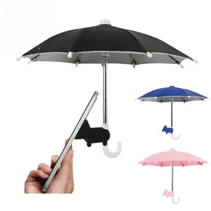 2026 Phone Sun Shade Umbrella, Universal Adjustable Piggy Suction Cup Stand, UV Protection & Anti-Glare Cover for Outdoor Use