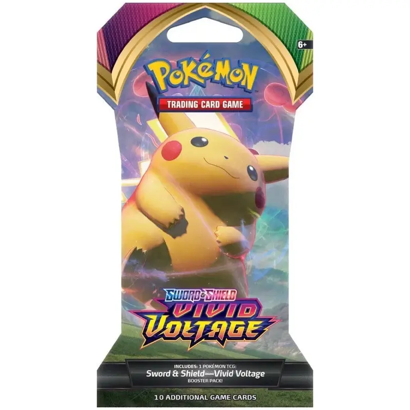 pokemon vivid voltage chase cards Sword & Shield Booster Box More than 15 Trainer cards and 4 new Special Energy cards in the master set Zacian 082 - Holofoil SWSH04