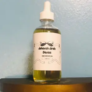 Jehovah Jireh Devine Hair Growth Oil 4 oz Maximum Strength Hair Loss Oil