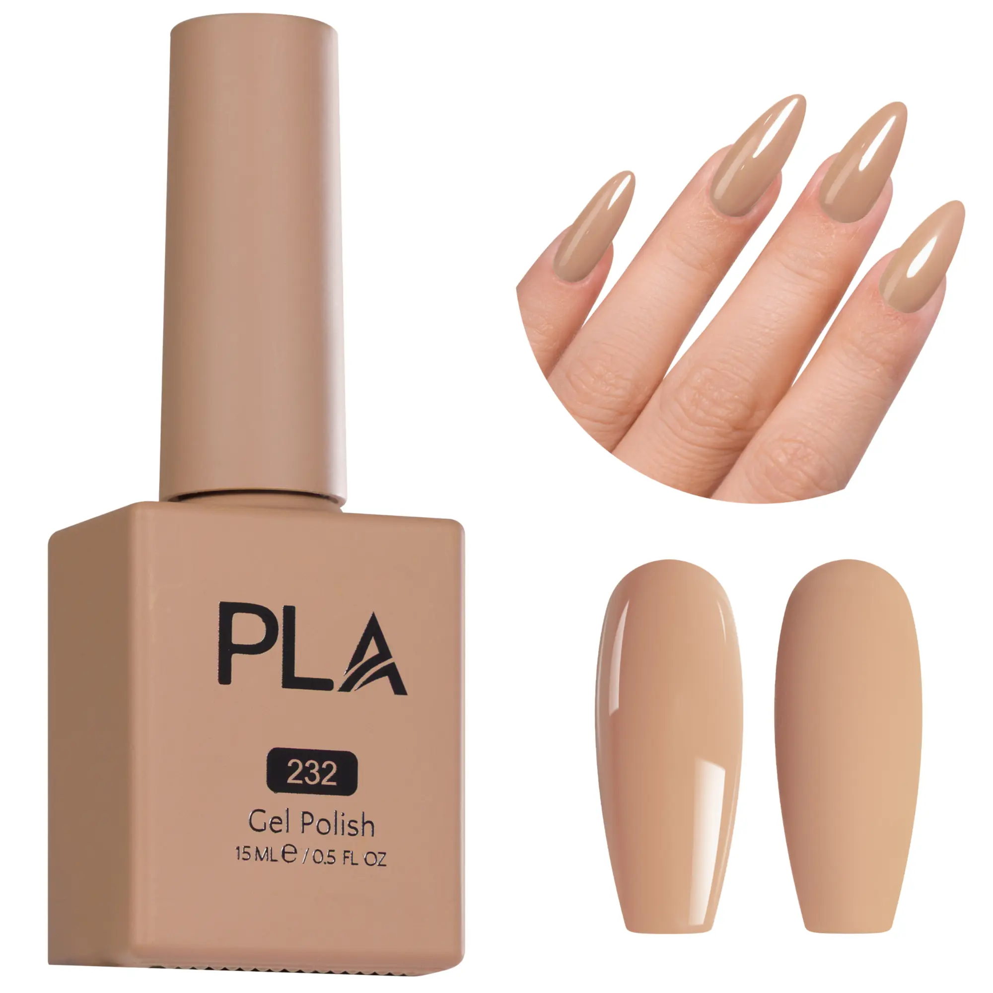 PLA Individual Gel Polishes - What's Cookin' Good Lookin' Collection | Neutral Shades | HEMA-Free | TPO-Free | 12ml Each