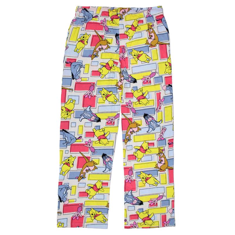 Disney Winnie The Pooh and Friends Tigger Eeyore Piglet Women's Lounge Bottom Pajama Pants