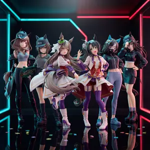 Uma Musume: Pretty Derby BoC'z Series PVC Official Anime Figure Figurine Collectible Model Table Ornament Fan Collection Holiday & Birthday Gifts