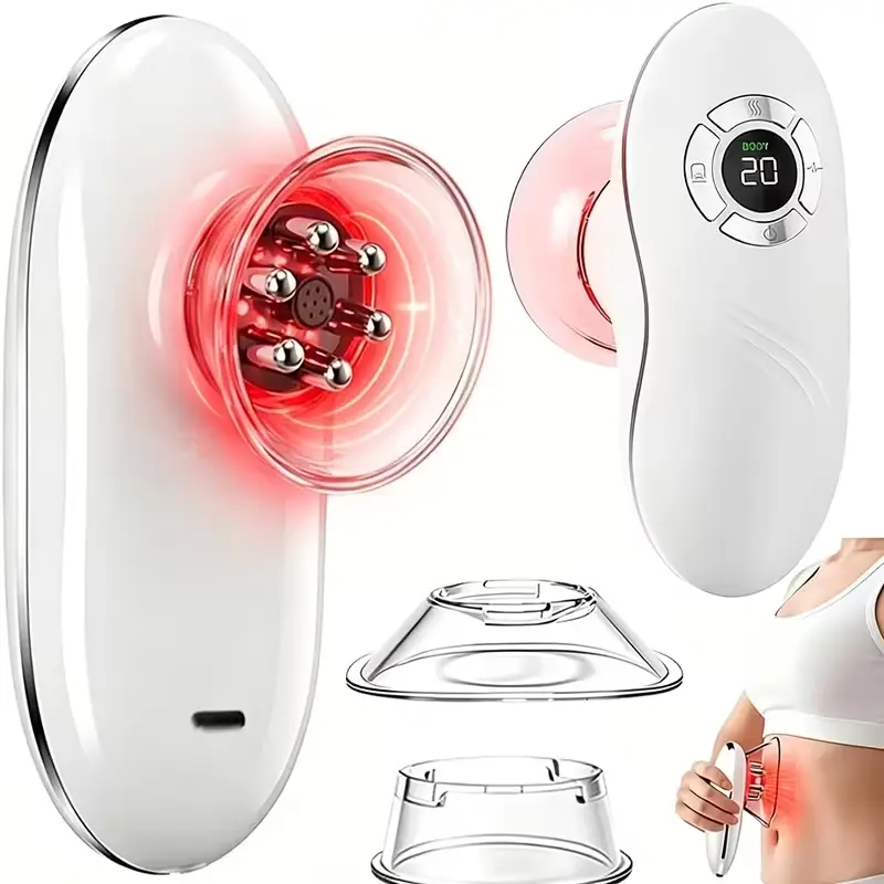 【Renhui】5-in-1 negative pressure device for face and body, including scraping and vacuum cupping massage, lymphatic drainage, suitable for the abdomen, arms, legs, waist, and back
