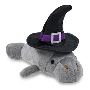 WILD COLLECTION PLUSH - 9" GREY MANATEE WITCH