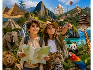 Carson & Piper Explore the World Package