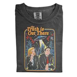The My XFiles, The Truth Is Out There Shirt, Scully and Mulder Shirt, For Men And Women Size S-3XL, Gift for Men, Gift for Women, Crew Neck T-shirt, Trending T-shirt
