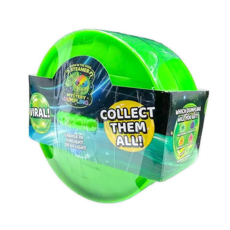 Glow-in-the-Dark Dumpling Slime, Fun Doh Classic Novelty Squishy Toy, Sensory Fidget Toy for 8-10 Years Old Kids