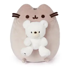 GUND Pusheen with Kai Bear 9.5" Plush