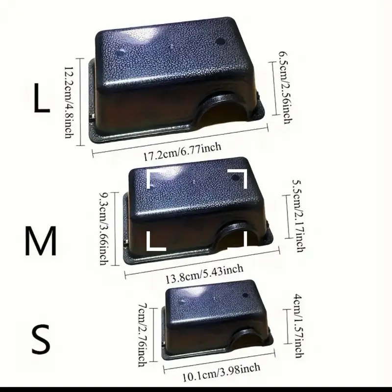 Hides plastic storage box