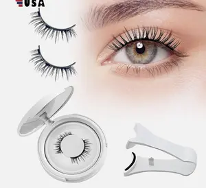 Reusable Magnetic Eyelashes with Applicator No Glue Needed Natural Lashes Kit for Flawless Everyday Use Gentle & Durable - Makeup