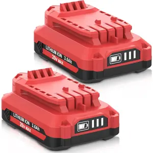 High quality 2 Packs 3.6Ah V20 Lithium ion Battery Replacement for Craftsman 20V Battery CMCB201 CMCB202 CMCB202-2 CMCB204 CMCB204-2 CMCB205 CMCB206