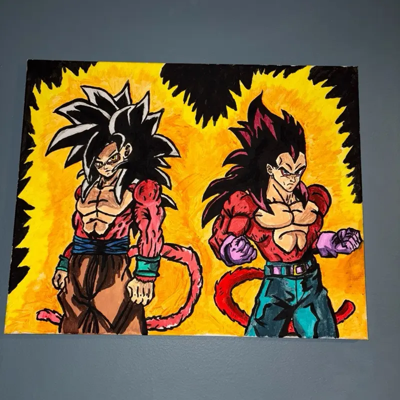 Anime painting