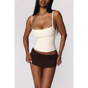 MIDORI BANDAGE TOP - CREAM