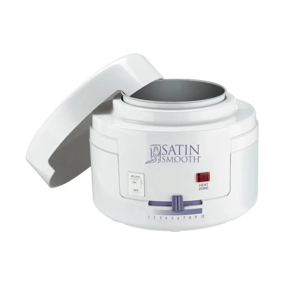 Satin Smooth Pro Single Salon Digital Wax Warmer Machine - SSW4C Melting Tool, Quick Heat-Up Hair Removal for Estheticians, Includes Body Care Wax Accessories