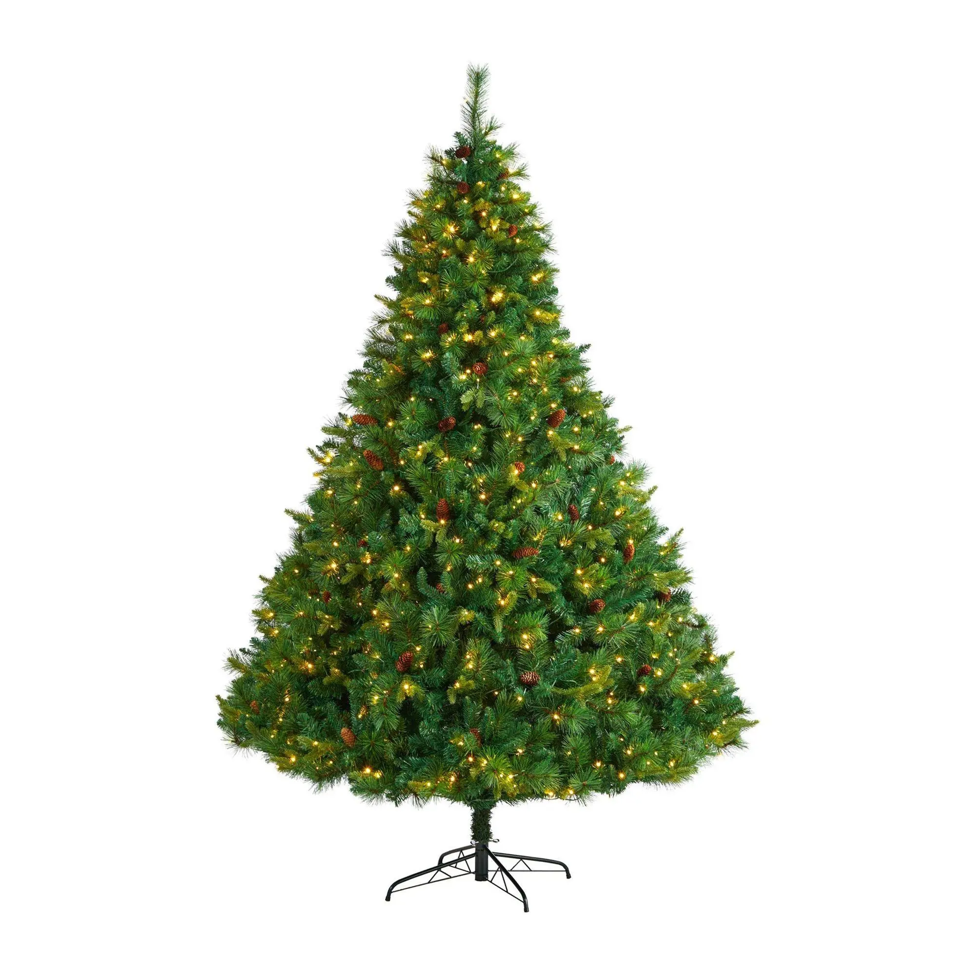 Nearly Natural 8-ft West Virginia Mixed Pine Ch ristmas Tree