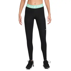 Nike Pro Mid-Rise Mesh-Paneled Leggings - Women's Nike Pro Mid-Rise Mesh-Paneled Leggings - Women's