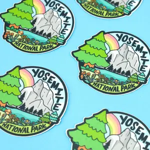 Yosemite National Park Waterproof Traveling Hiking Vinyl Sticker Decor Decorative