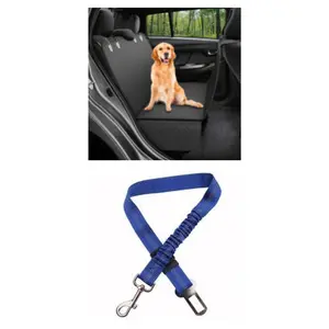 Dog Car Seat Cover View Mesh Pet Carrier Hammock Safety Protector Car Rear Back Seat Mat with Zipper and Pocket for Travel Does not apply