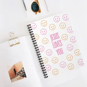 Christian Notebook with Scripture Writing and Bible Study Planner, Religious Journal for Faith Based Gift
