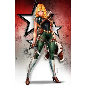 G.I. JOE #10 JAMIE TYNDALL - 616 SHARED EXCLUSIVE - VIRGIN - LTD 750